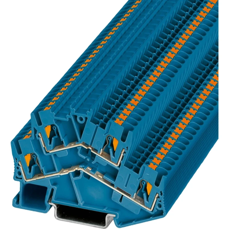 Phoenix Contact PTTBS Verbindingsrijgklem 0,14-2,5mm² eendr. 0,14-2,5mm² meerdr. Blauw