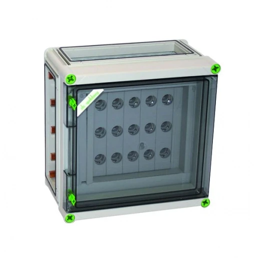 Spelsberg NEOZED Railkast zekeringenbehuizing Schroefzekering 5x250A 320x320x179mm 05622501