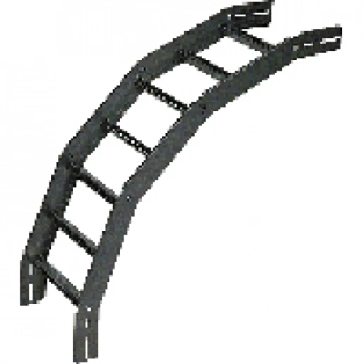 Legrand GLO-4 bocht / hoekstuk kabelladder 500x60mm Staal sdz zink RAL 7038 8312455