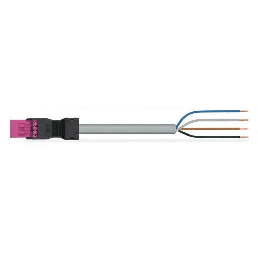 Wago Serie 891 Patchkabel gebouwinstallatie 4p Stekker Vrij kabeluiteinde 5000mm