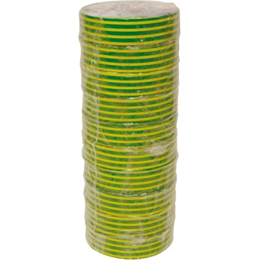 HPX zelfklevende tape 19mmx20m PVC Groen/geel