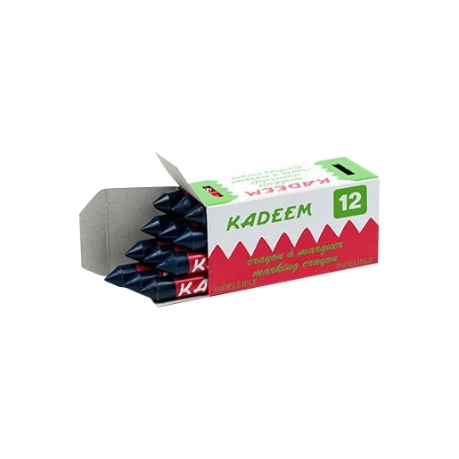 Kadeem Merkkrijt (1 stuk = 12) Blauw 55351030