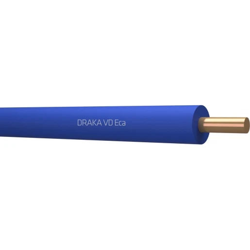Draka VD Eca Installatiedraad 4mm² Eca PVC 70°C blauw 100M Doos 802838D3