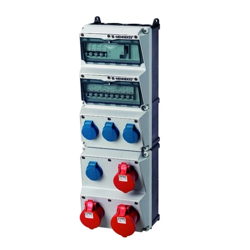 Mennekes AMAXX CONTACTDOOS COMBINATIE 5 MODULES