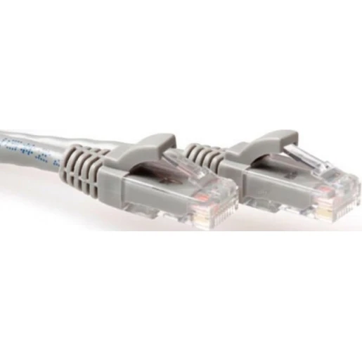 ACT LSZH patchkabel U / UTP Cat6A (IEC) RJ45 8(8) 20M grijs IB1120