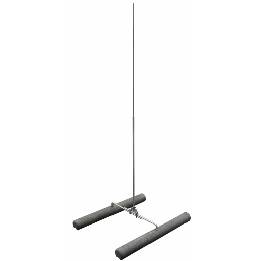 Dehn Air-termination rod al w.base frame f.trapez.roofs d 16/10mm l 2000