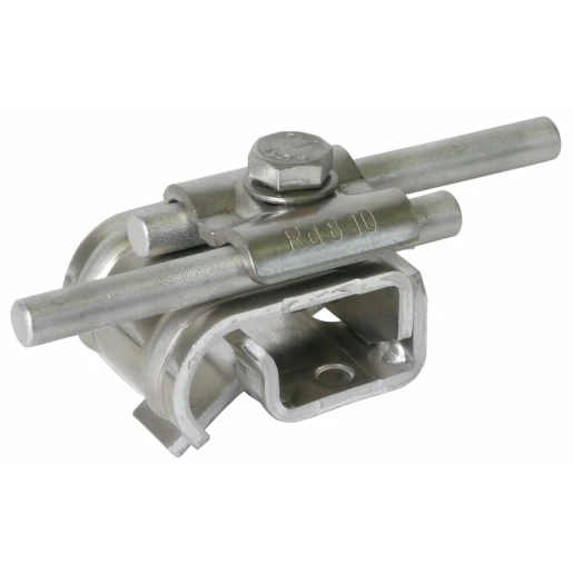 Dehn Gutter clamp al f.bead 16-22mm with double cleat f.rd 8-10mm