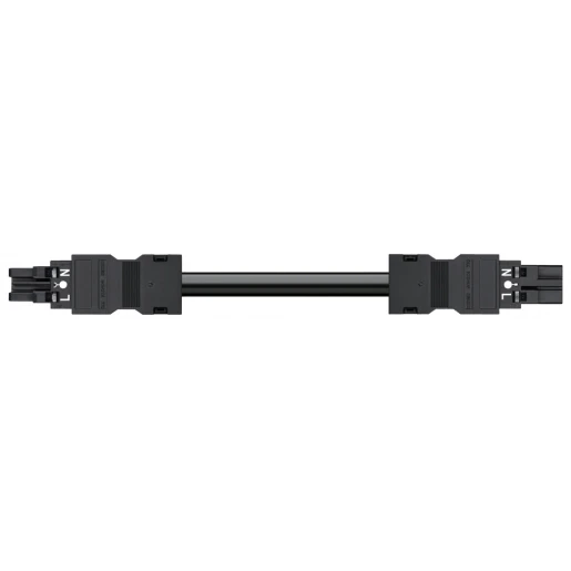 Wago SERIE 771 Patchkabel gebouwinstallatie 2p Contrastekker (female) Stekker 7000mm