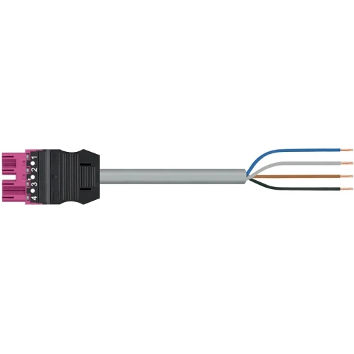 Wago SERIE 771 Patchkabel gebouwinstallatie 4p Stekker Vrij kabeluiteinde 2000mm
