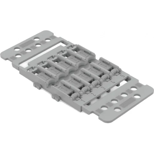 Wago Bevestigingsadapter met trekontlasting 5-voudig voor doorvoerconnector
