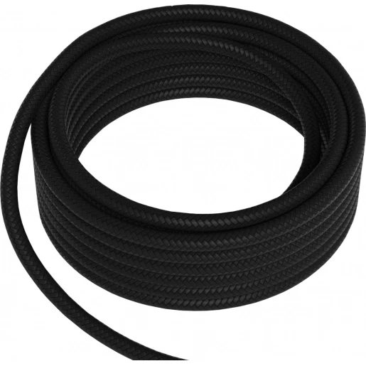 Calex Textile Cable 2x0.75mm2 3m Black