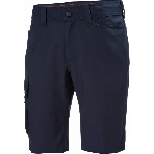 Bizline Werkshort Oxford marineblauw maat 46 Unisex BIZ 732354