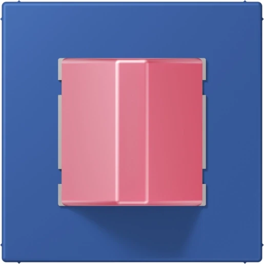 Jung LS range Miva lichtsignaal LC4320K kamerlamp/zoemer 70x70mm blauw IP20 NRSLC0834RM253