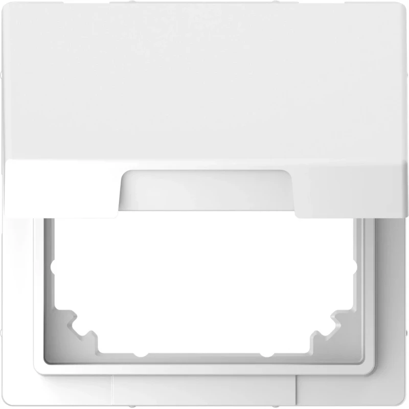 Merten Adapter voor Systeem M Systeem D Centraalplaat Zonder label wit MEG4081-6035