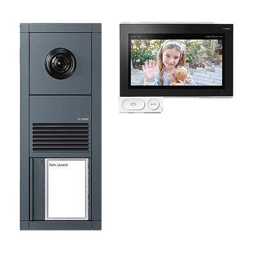 Siedle Video-Set Vario In-Home 1 woning Antraciet grijs