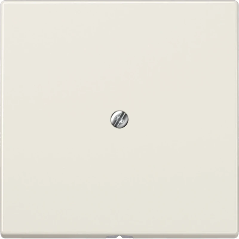 Jung LS range centraalplaat + kabelinvoerplaat ls990 Leidinguitvoer Basiselement met centrale afdekplaat Zonder label wit LS990A