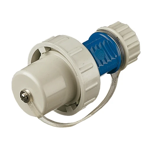 Mennekes Contactst 16A2P+PE 230V IP68 SCHUK gr/bl