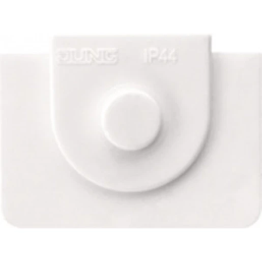 Jung NaV invoerstuk alpine wit voor kabelkanaal k25 wit RAL 9016 15WW