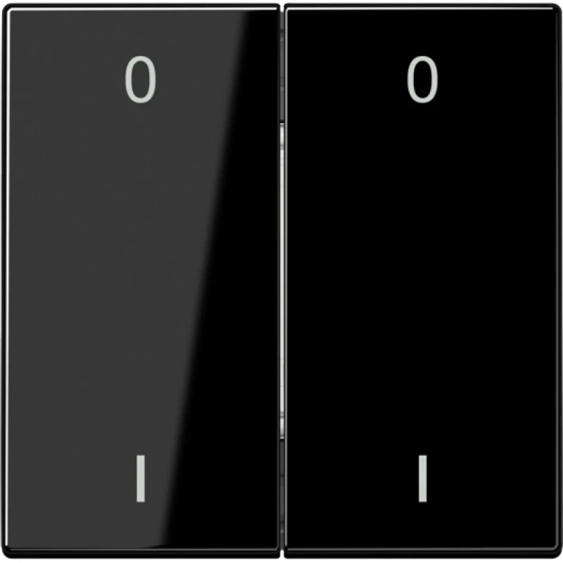 Jung LS range enOcean Wandzender LS990 + symbolen 4-kanalen Zwart ENOLS995-01SW