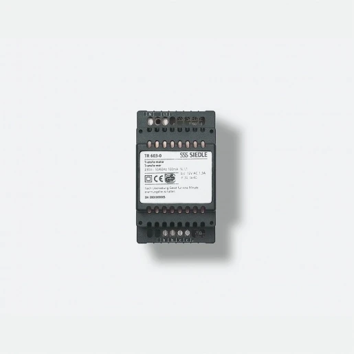 Siedle Transformator din-rail 12V AC IP20 200035160-00