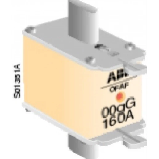 ABB FuseLine Smeltpatroon (mes) NH00 Combikenmelder 160A