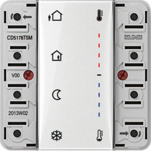 Jung CD500 KNX Kamerthermostaat-module 2V