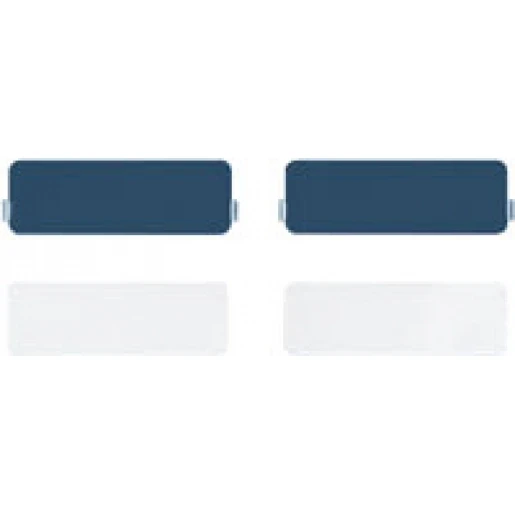 Jung CD range plexiglas afdekking tekststrook 9x27mm CD95NA