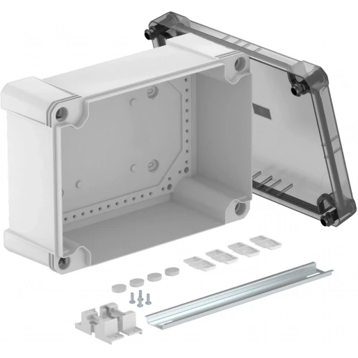 OBO Installatiekast leeg met rail PC 202x126mm IP67