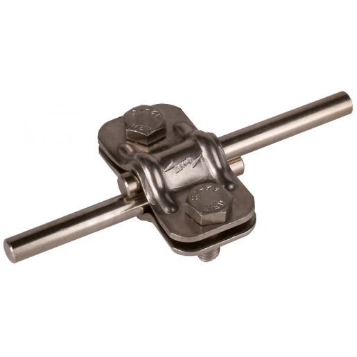 Dehn Uni disconnecting clamp stst for 2x rd 8-10mm
