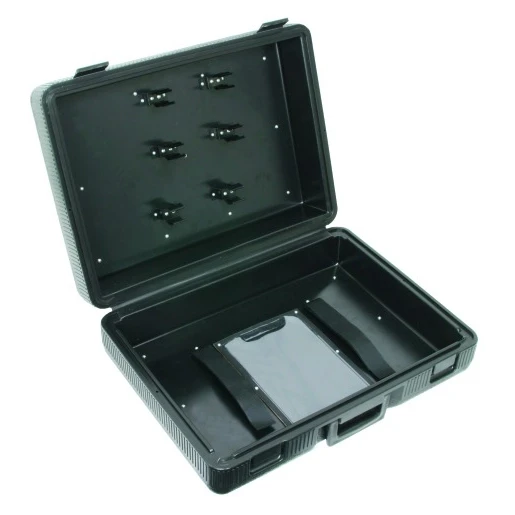 Dehn Plastic case (empty) f.e+s kit and earthing sticks 565x410x170 mm