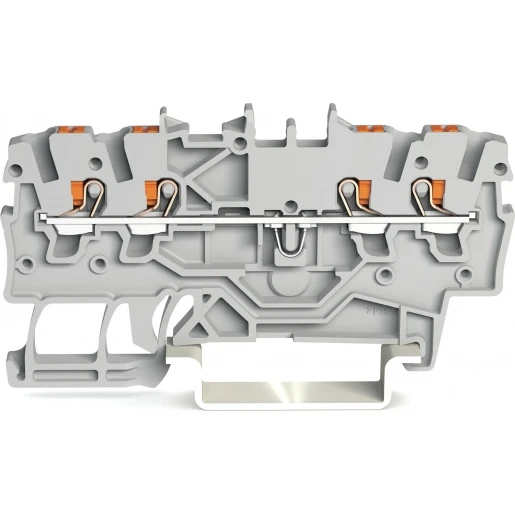 Wago 2200 Verbindingsrijgklem 0,5-1,5mm² eendr. 0,14-1mm² meerdr. Grijs