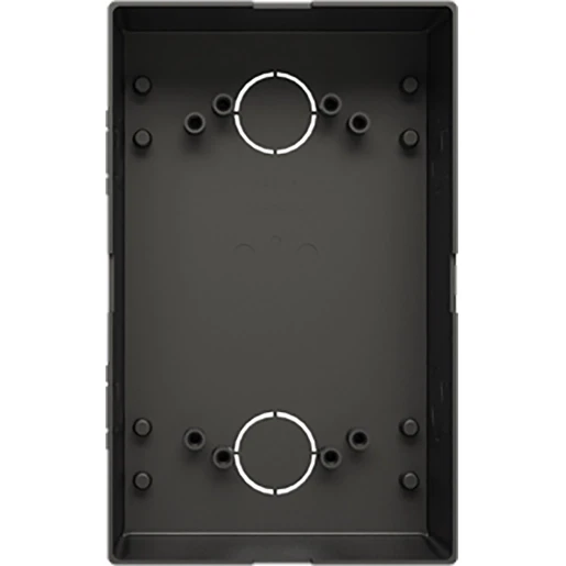 ABB Busch-Jaeger WELCOME IP INSTALLATIEBAK STUKWERK 2 MODULES MAAT 1/2 ANTRACIET