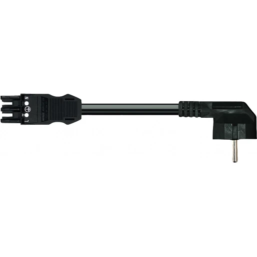 Wago SERIE 771 Patchkabel gebouwinstallatie 3p Contrastekker (female) Netstekker 2000mm