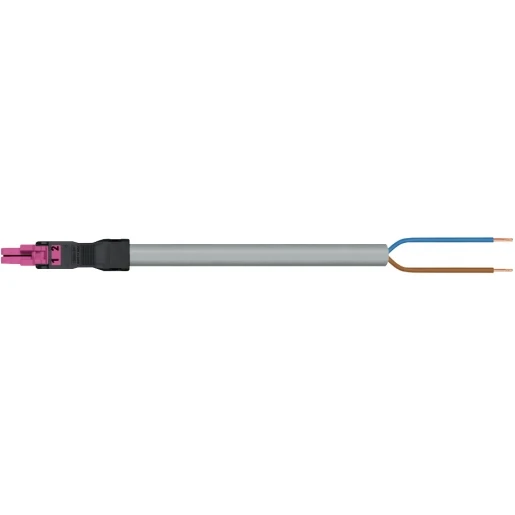 Wago SERIE 891 Patchkabel gebouwinstallatie 2p Contrastekker (female) Vrij kabeluiteinde 4000mm