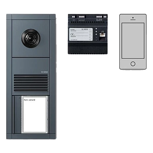 Siedle Vario-Set Smart Gateway Antraciet grijs