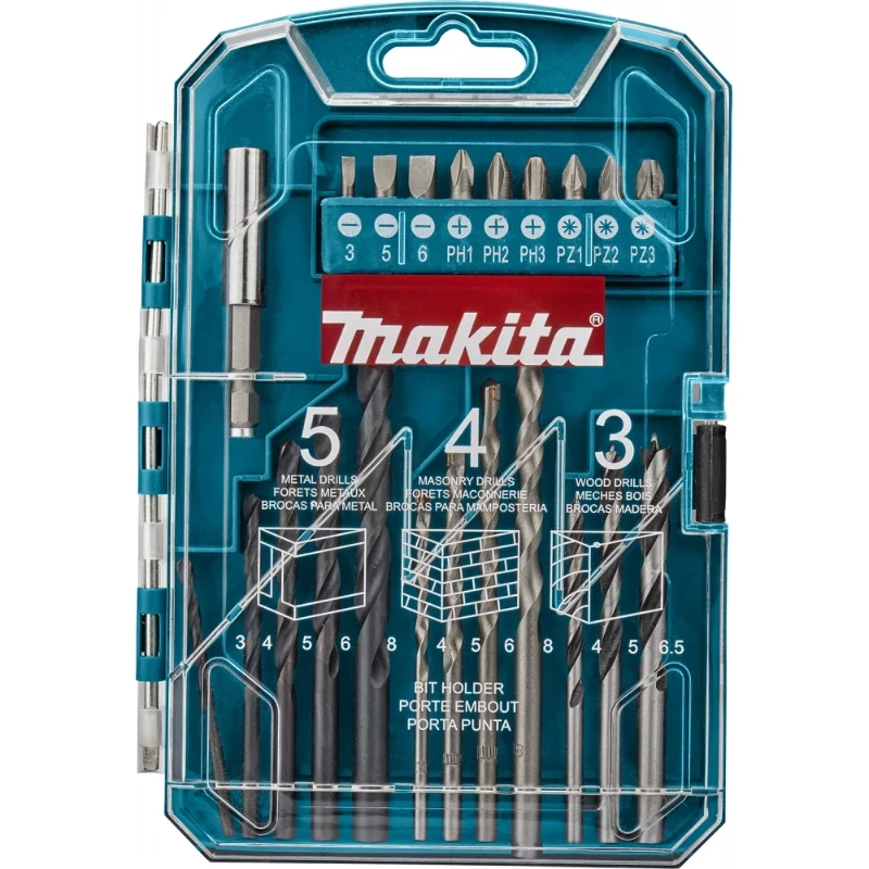 Makita Boor-/schroefbitset 22-delig