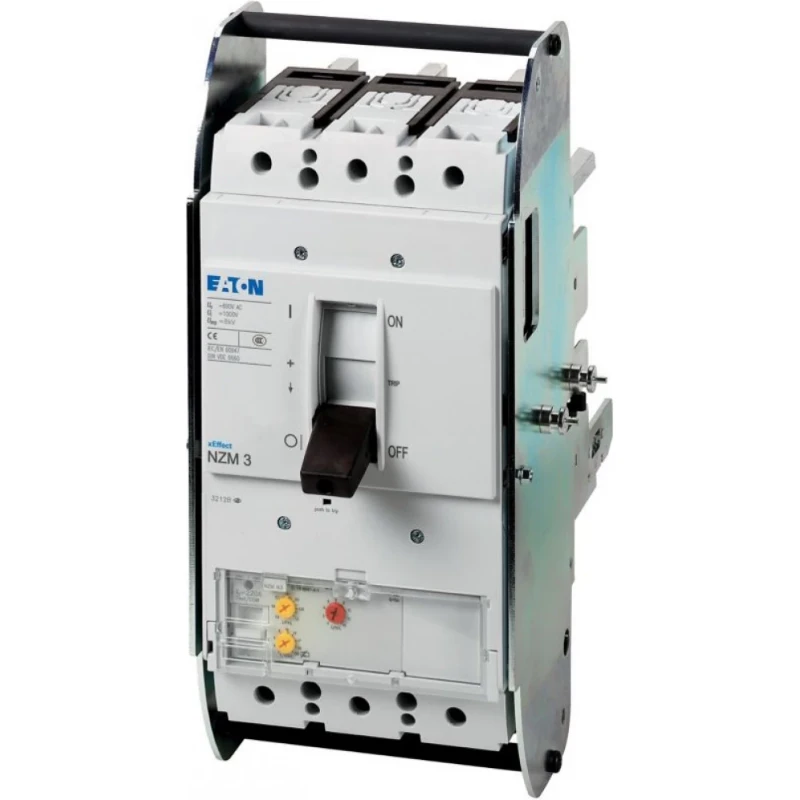 Eaton NZM3 50kA 3P 450A voor uitrijsokkel IEC