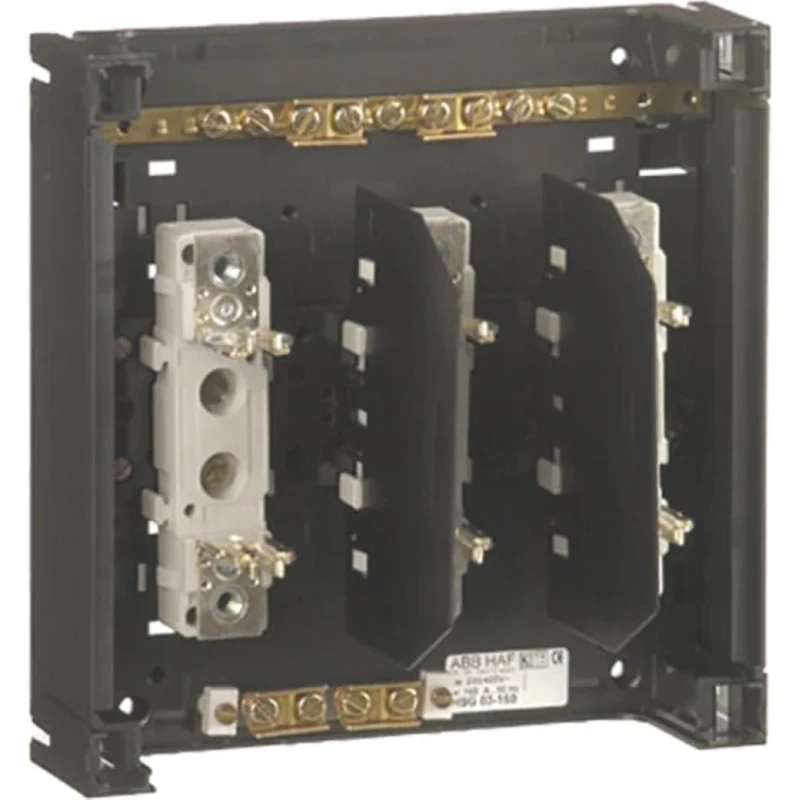 ABB Hafonorm Schroefpatroonhouders veilighedenkast 3x Mespatroon 1x160A 220x220x120mm 6965.220