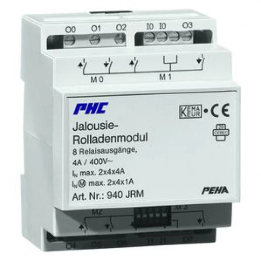 Peha Phc jaloezie/rolluikmoduul voor montage op 35 mm dinrail