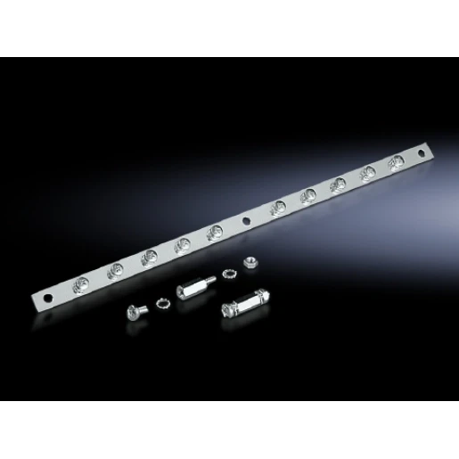 Rittal SZ Rail EMC aardbeugel 15x5mm 75A 16 aansluitingen 2413550
