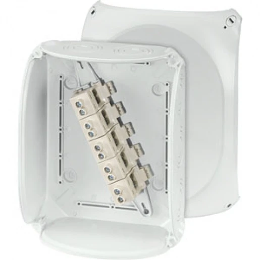 Hensel Kabeldoos IP66/67/69 BM6 6-35 mm² 5 polig Invoer M25/40/50 Grijs