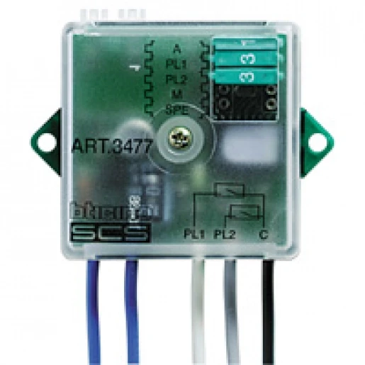 Bticino Livinglight Contact interface wandgoot 2-voudig BT3477