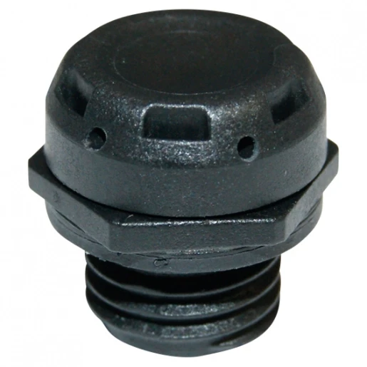 Wiska DRUKVEREFFENINGSCOMPONENT KUNSTSTOF M20X1,5 ZWART