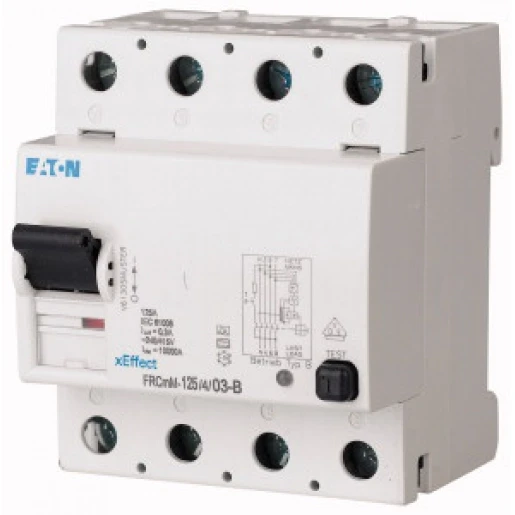 Eaton xEffect Aardlekschakelaar modulair 4p 125A 0.3A type B 171190