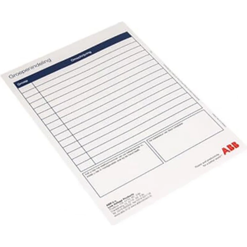 ABB Hafonorm Groepenkaart 1SPF006938F0003