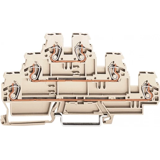 Wago Serie 870 Verbindingsrijgklem 0,2-2,5mm² eendr. 0,2-2,5mm² meerdr.