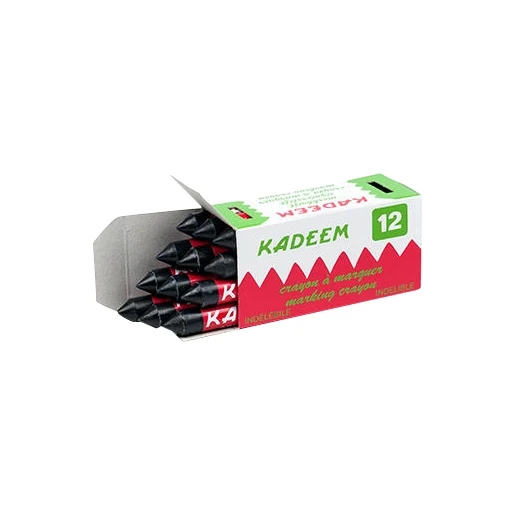 Kadeem Merkkrijt (1 stuk = 12) Zwart 55351050
