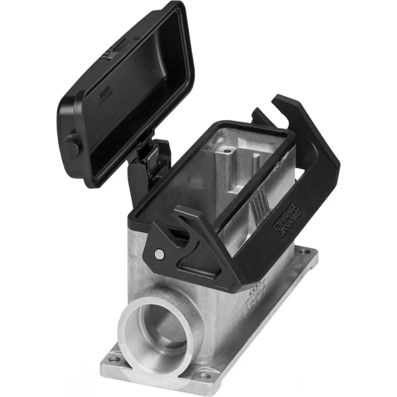 Phoenix Contact HC Behuizing rechthoekige connectoren IP66 B57mm H68mm Sokkelbehuizing Zij