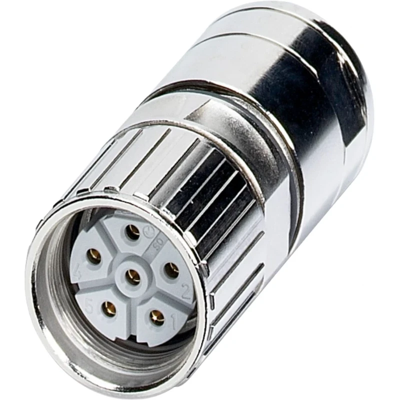 Phoenix Contact Ronde connector veldzijdig confectioneerbaar (industrieconnector)