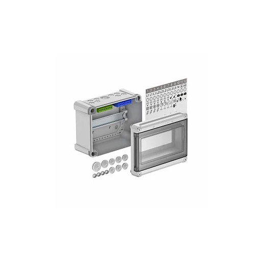OBO SDB Installatiekast leeg 1x9 modulen Kunststof IP66 2008808